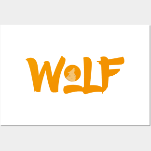 Wolf Word Posters and Art